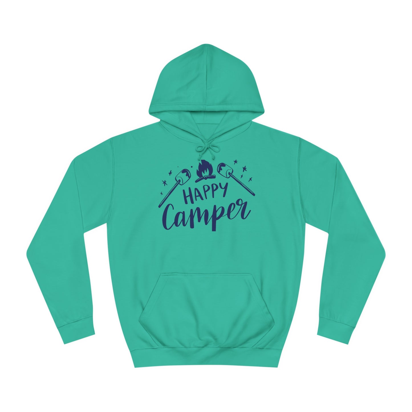 Unisex Happy Camper Adult Hoodie