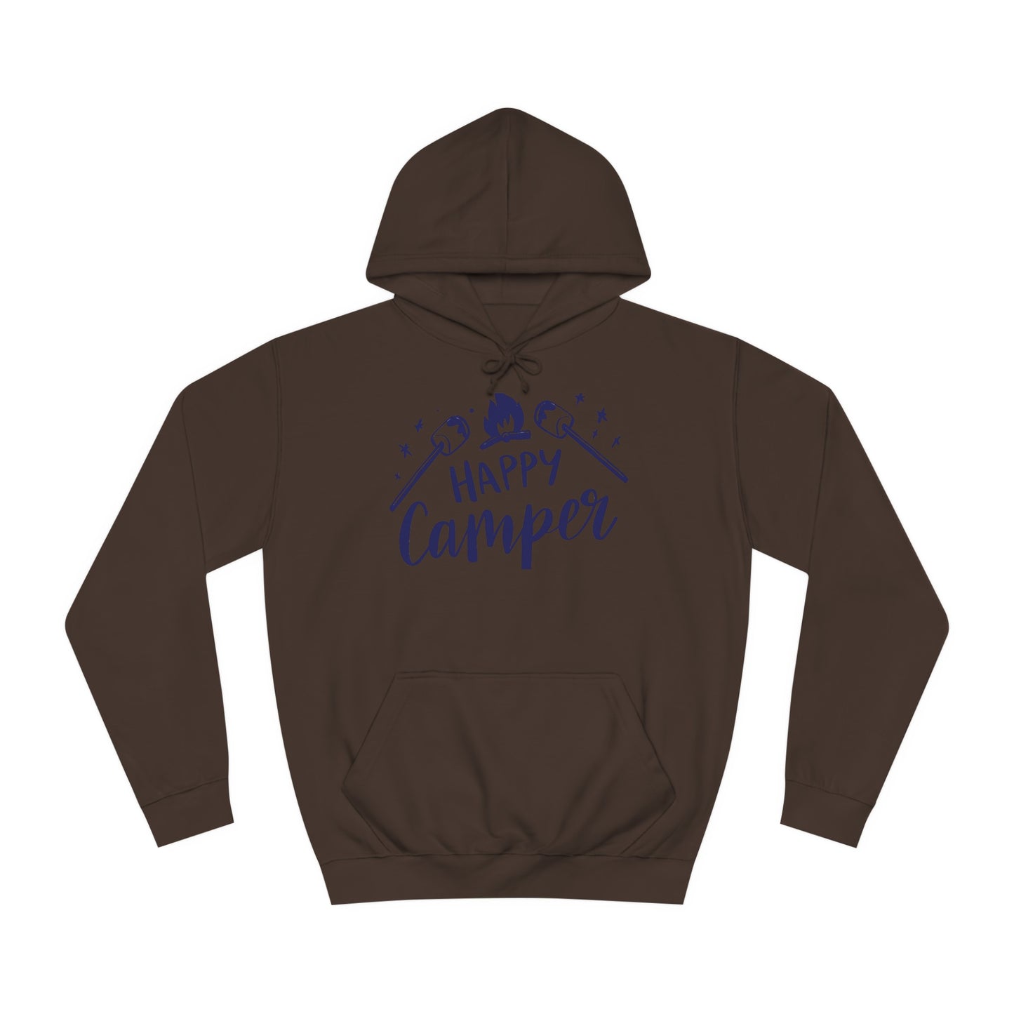 Unisex Happy Camper Adult Hoodie
