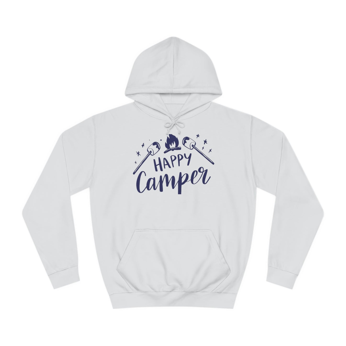 Unisex Happy Camper Adult Hoodie