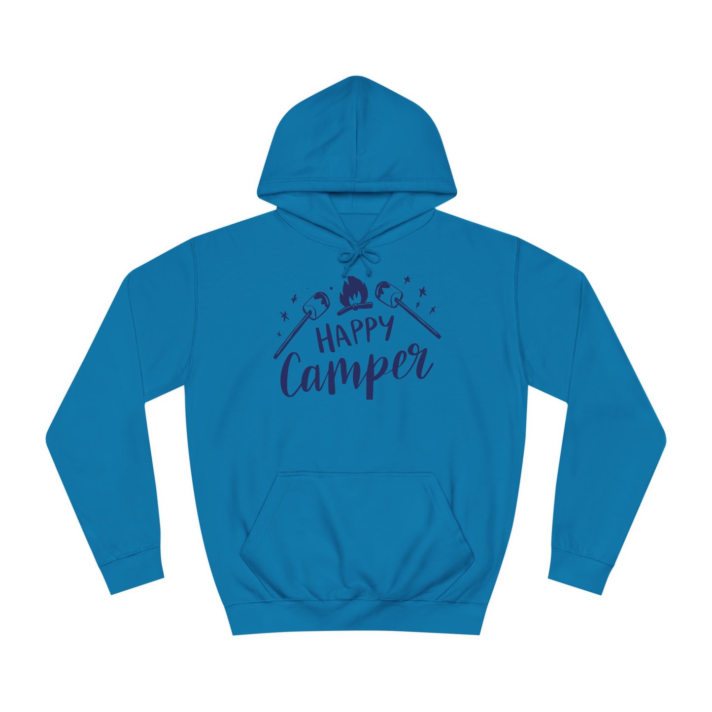 Unisex Happy Camper Adult Hoodie