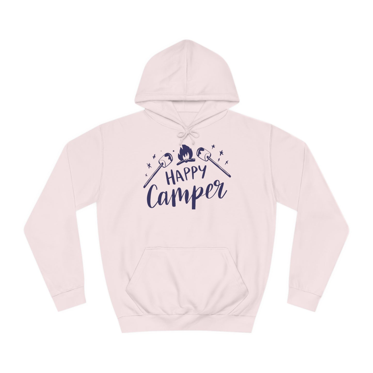 Unisex Happy Camper Adult Hoodie